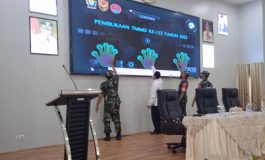 Upacara Pembukaan TNI Manunggal Membangun Desa Ke 113 TA 2022 , KODIM 0404/ Muara Enim