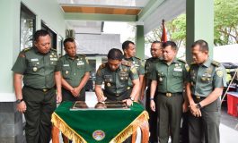 Brigjen TNI M. Naudi Nurdika Resmikan Rumah Dinas Korem 044/Gapo