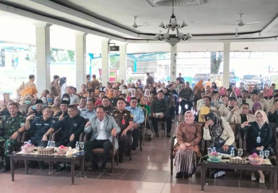 Dandim 0405/Lahat Hadiri Pelantikan Ketua Dan Pengurus PWI Kabupaten Lahat
