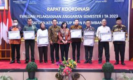 Korem 044/Gapo terima Penghargaan dari KPPN Kemenkeu Palembang