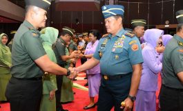 M. THOHIR S.Sos., M.M DANREM 044/GAPO MENYANDANG PANGKAT BRIGJEN TNI