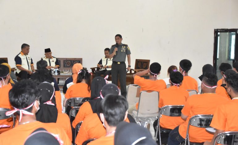 Danrem 044/Garuda Dempo Berikan Kuliah Umum di Kampus Universitas Palembang